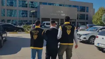 35 suç kaydı var, Kilis'te yakalandı
