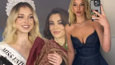 Miss Universe Türkiye birincisi Ayliz Duman Meksika'ya gitti