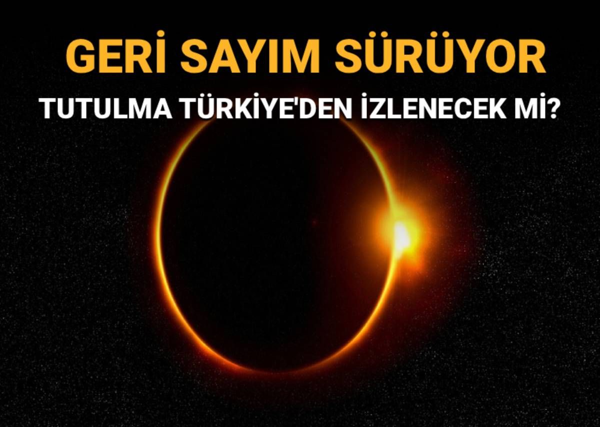 Yılın 2.Güneş Tutulması için heyecan dorukta! Eylül ayındaki Güneş tutulması Türkiye'den izlenecek mi?