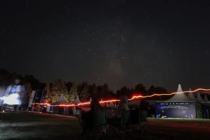 Bursa'da Gökyüzü Gözlem Etkinliği başladı 4