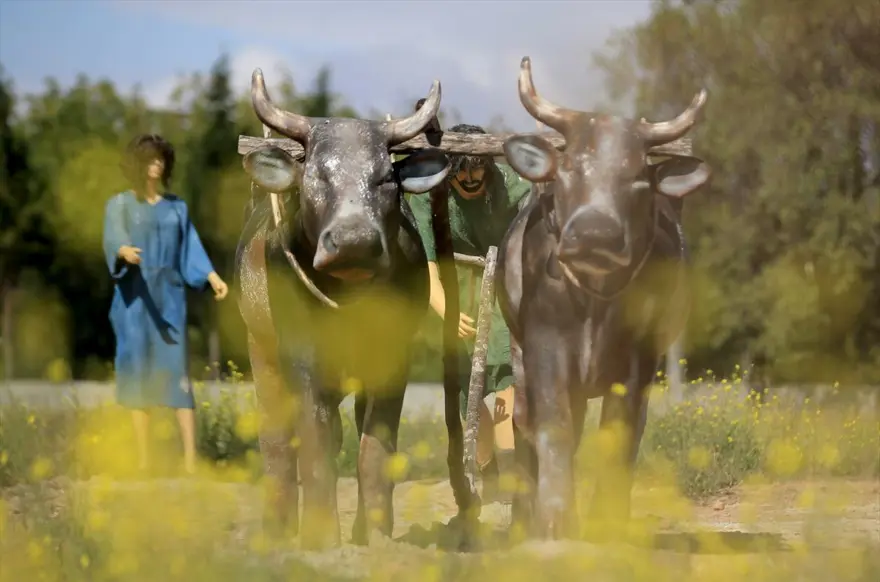 Kırklareli'nde Aşağıpınar'daki 8 bin yıllık köy yaşamı 'zaman tüneli' ve açık hava müzesinde tanıtılacak 5