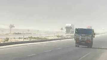 Konya'da kum fırtınası: Görüş mesafesi 20 metreye düştü