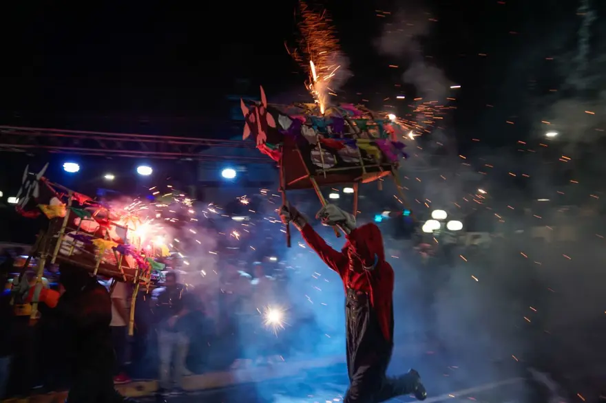 El Salvador'da La Recuerda geleneksel festivali kutlandı El Salvador'da La Recuerda geleneksel festivali kutlandı