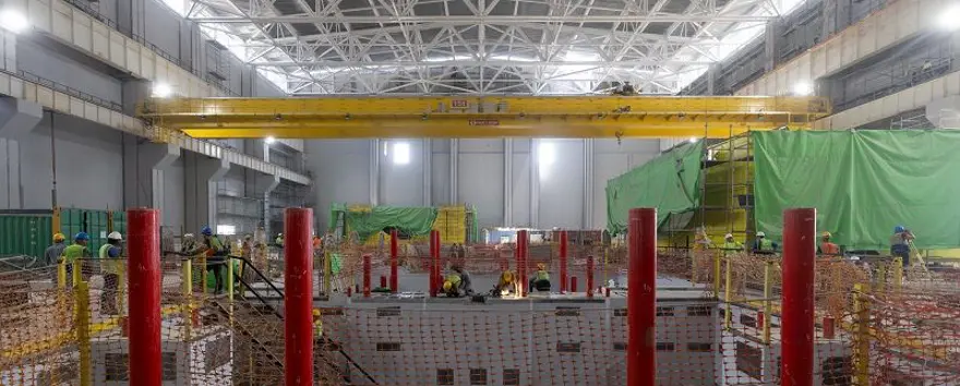 Akkuyu NGS’de yeni aşama | 350 ton kapasiteli vinç devreyealındı 1