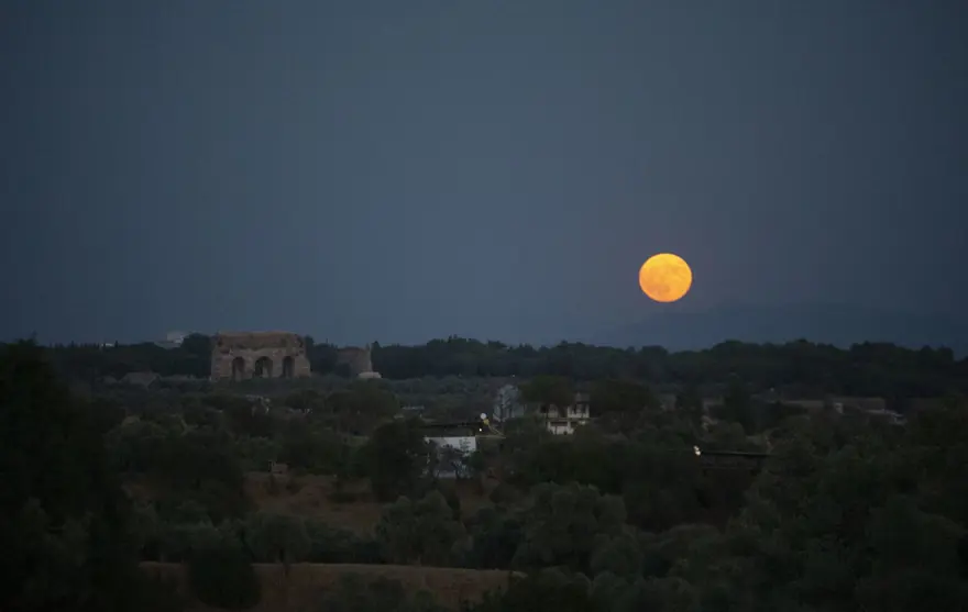 Türkiye'den muhteşem "Süper Ay" manzaraları 14