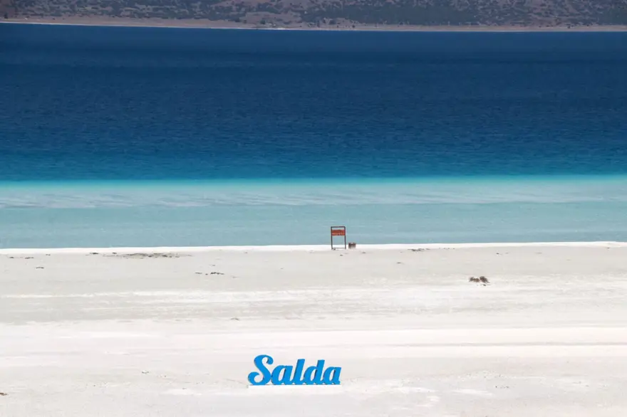 Salda Gölü'nün Beyaz Adalar kısmı ziyarete kapatıldı 6