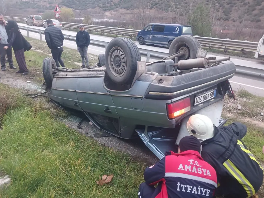 Tünel çıkışında feci kaza: 1 yaralı 3