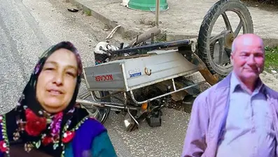 Motosiklete arkadan çarptı: 2 ölü