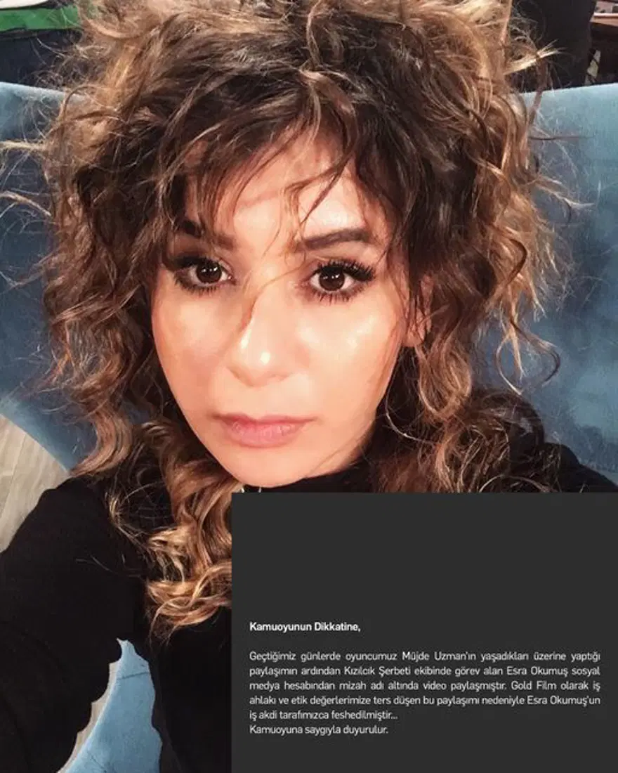 Esra Okumuş'u Müjde Uzman paylaşımı işinden etti 3