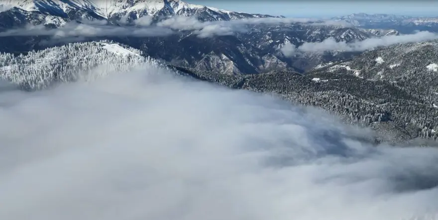 Artvin'deki Genya Dağı'nda kış manzaraları büyüledi 2