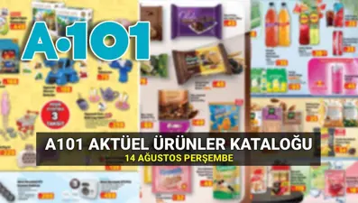 A101 gelecek hafta kataloğu yayında! 14 Ağustos Perşembe A101 aktüel ürünler: Taraftar lisanslı ürünler, masaj aleti, motosiklet, spor istasyonu, langırt masası