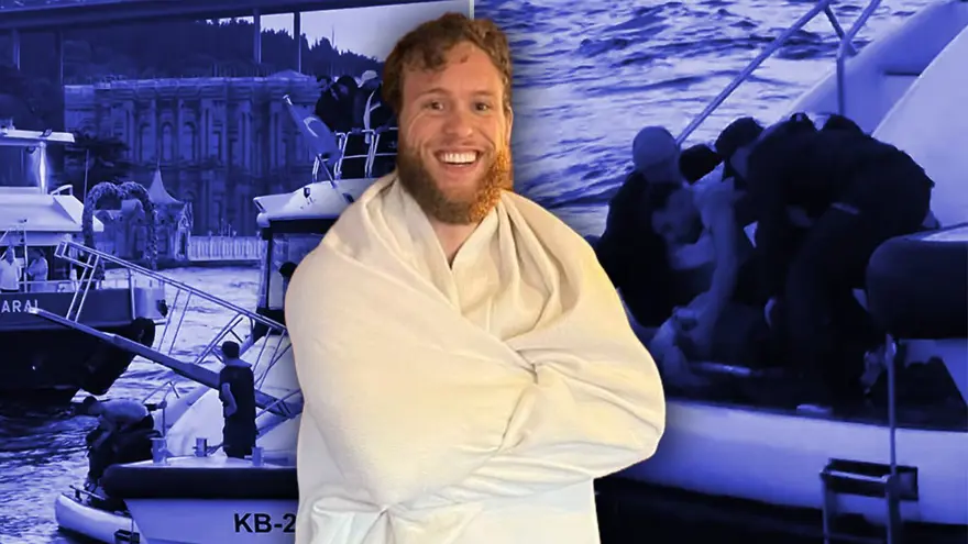 İstanbul'u ziyarete gelen turistten alkışlanacak hareket: Bir an bile düşünmeden atladı 