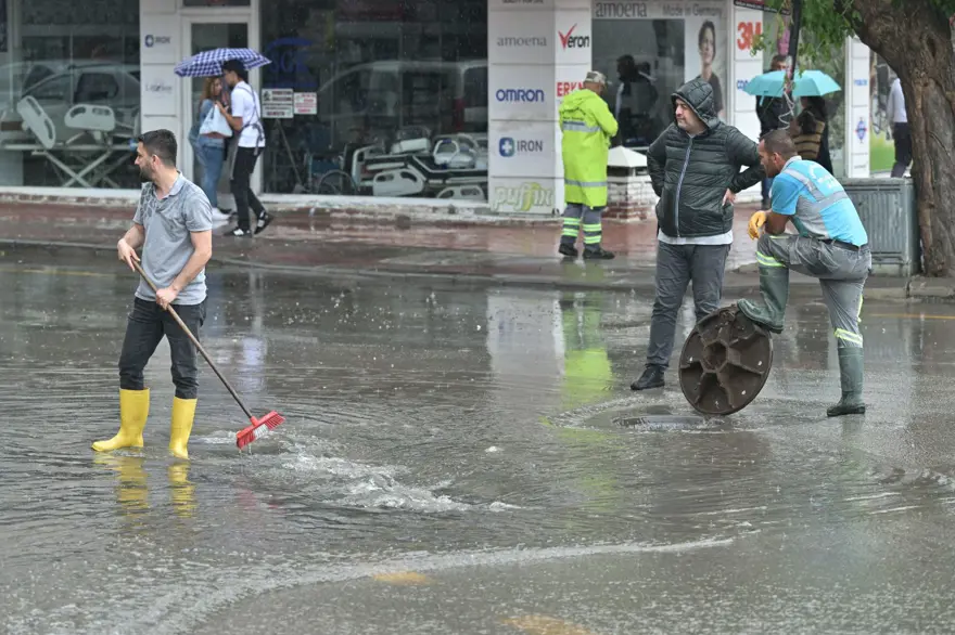 Ankara'da şiddetli sağanak 5