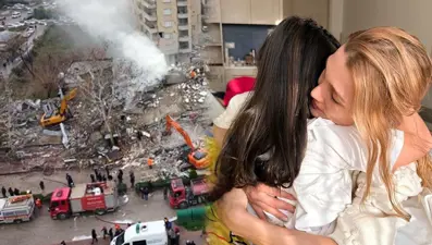 Hakan Balta ve Derya Balta çifti depremzede Hilal'e sahip çıktı