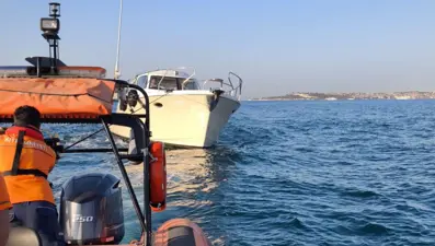 İstanbul Boğazı'nda kurtarma operasyonu