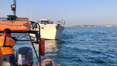 İstanbul Boğazı'nda kurtarma operasyonu