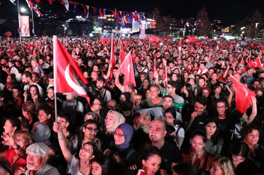 Üsküdar'da zafer bayramı coşkusu 6