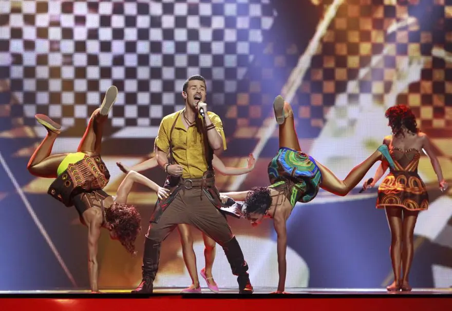 Eurovision final gecesinden kareler 88