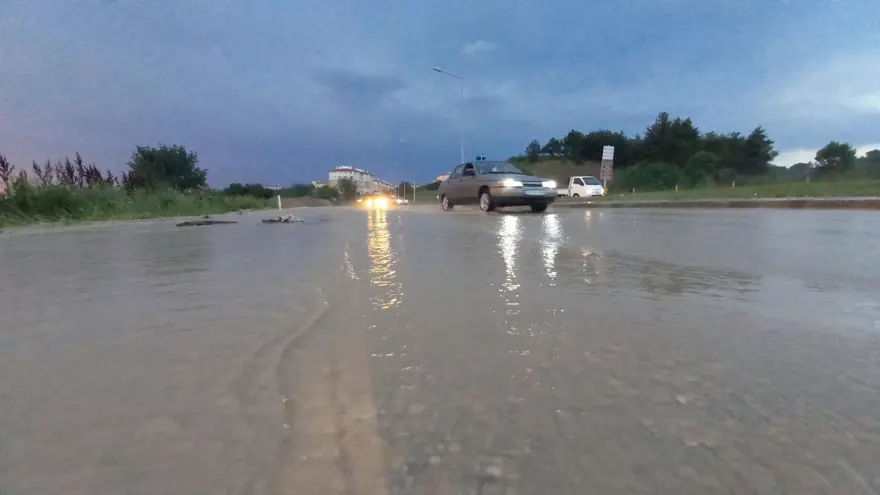 Edirne'de dolu ve sağanak 17
