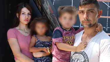 Kirayı ödeyemeyen aile aylardır sokakta yaşıyor