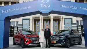 Togg'da ilk teslimat Cumhurbaşkanı Erdoğan'a yapıldı