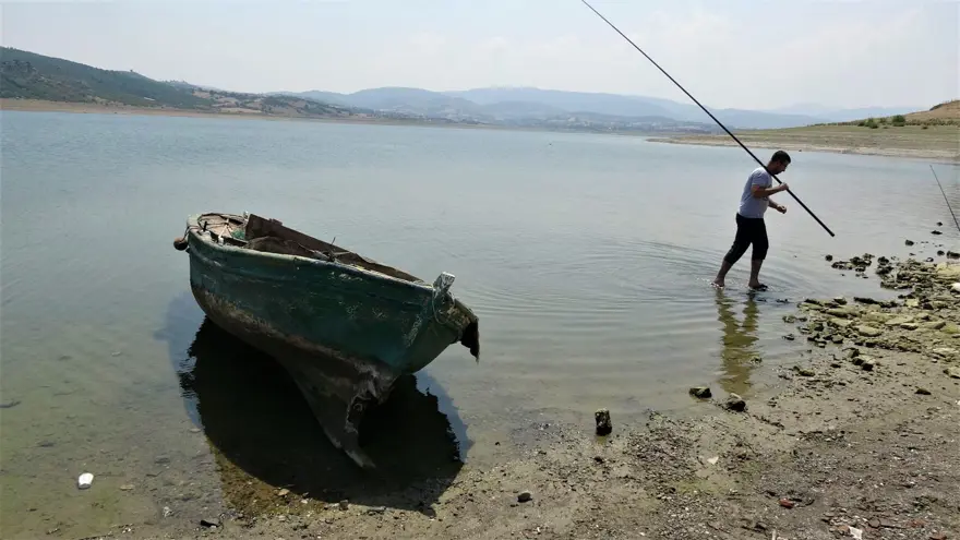 İkizcetepeler Barajı'nda su seviyesi düştü, köy kalıntıları ortaya çıktı 2