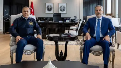 Bakan Yerlikaya, Bakan Fidan'ı ziyaret etti