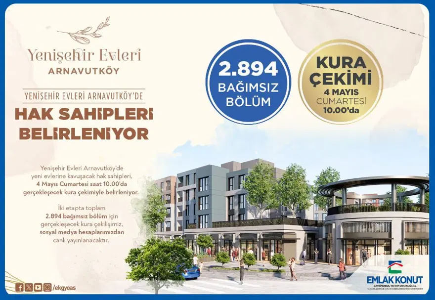 THY Emlak Konut Arnavutköy kura çekiliş sonuçları açıklandı: THY Emlak Konut Yenişehir kura sonuçları ve isim listesi nasıl öğrenilir? 1