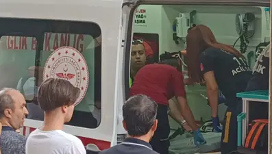 Alkollü sürücü ehliyetini isteyen polisin üzerine yasaklı ırk köpeğini saldı