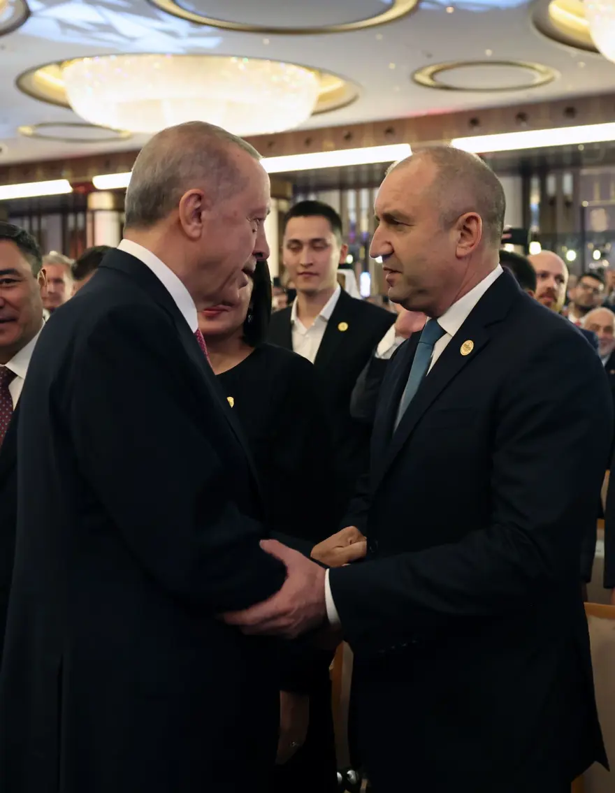 Cumhurbaşkanı Erdoğan için Beştepe'de tören 14