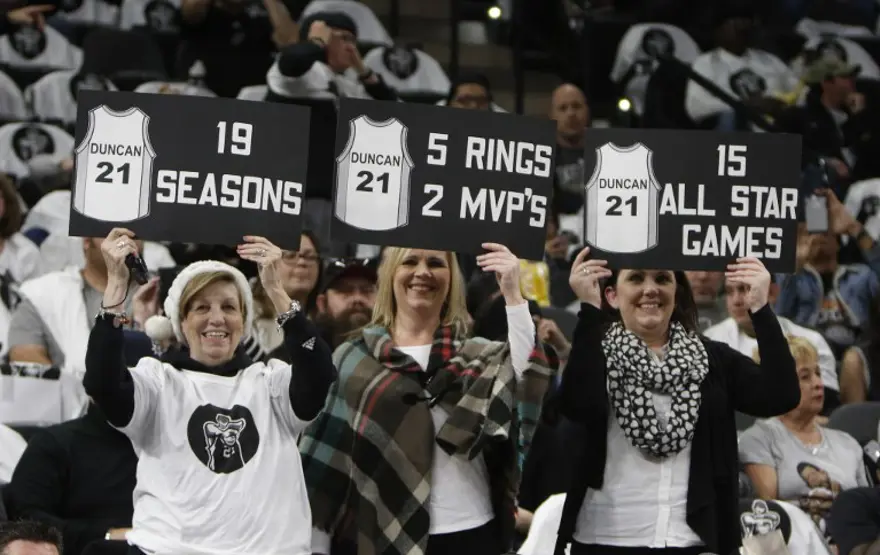 Tim Duncan'a büyük onur 10 Tim Duncan'a büyük onur 10