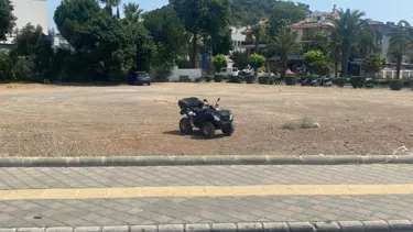 Yabancı turistin drift tutkusu pahalıya mal oldu: 20 bin 342 lira ceza