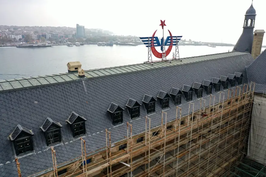 Tarihi Haydarpaşa Garı restorasyonla özgün haline kavuşuyor 24