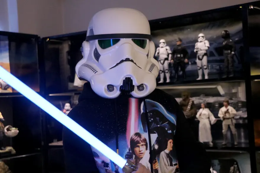 Evini Star Wars müzesine çevirdi 1