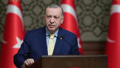 Cumhurbaşkanı Erdoğan, Alparslan Türkeş'i vefatının 24. yılında andı