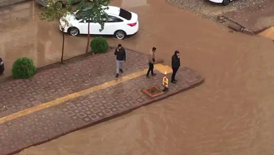 Mardin ve Şırnak'ta sağanak: Evleri su bastı 4