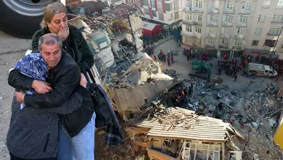 Elazığ deprem bölgesinden son görüntüler