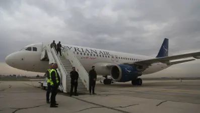 Halep Havalimanı bakım çalışmalarının ardından yeniden hizmete açıldı