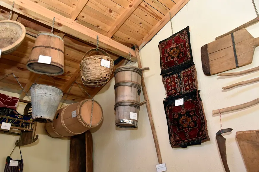 Köyün 200 yıllık tarihini oluşturdukları müzede yaşatıyorlar 9