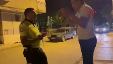 Denetime takılan ehliyetsiz sürücü: Ehliyetimi dün aldım, galiba beni dolandırdılar
