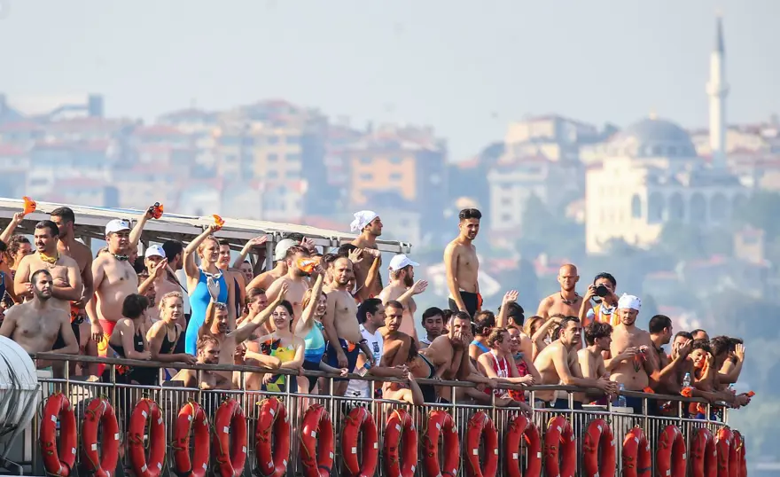 Boğaz'da yüzme yarışması 9