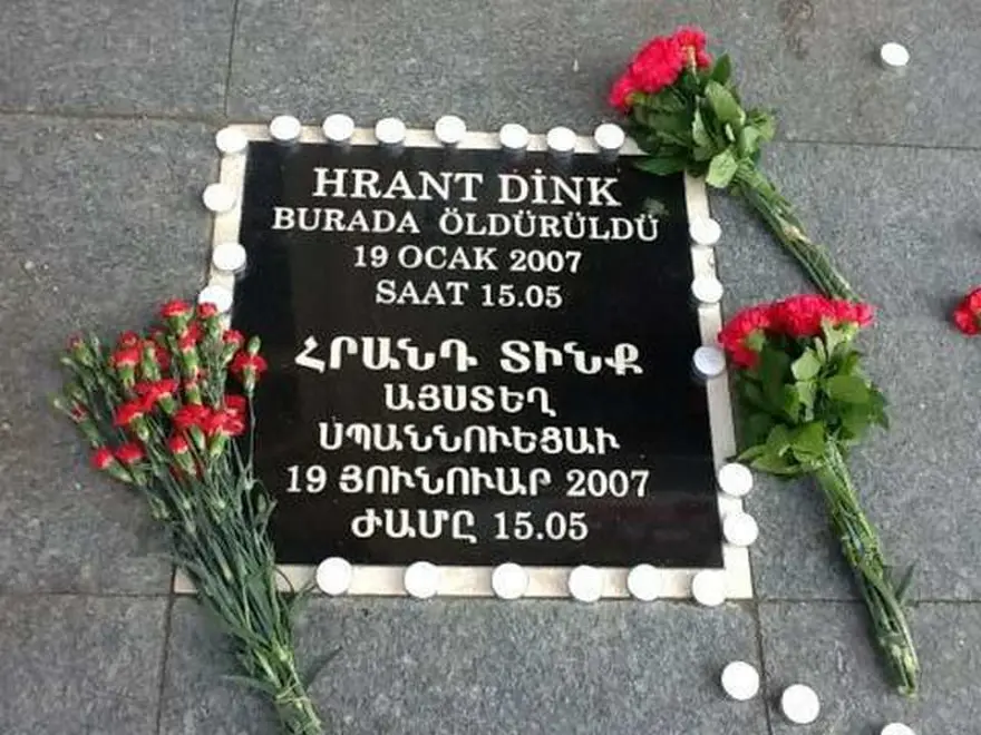Hrant Dink anıldı 