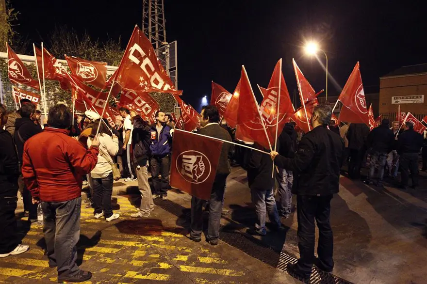 İspanya'da olaylı grev 15 İspanya'da olaylı grev 15
