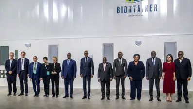 BioNTech Afrika'daki ilk aşı fabrikasını açtı