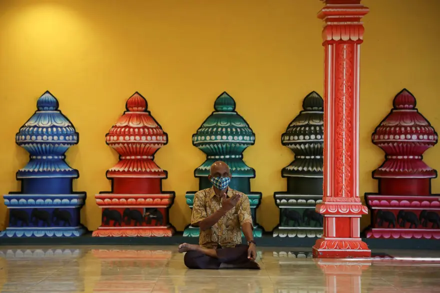 Hindistan'da Diwali festivali kutlandı 8