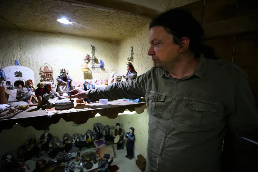 Kapadokya Sanat ve Tarih Müzesi'nde 80 ülkeden 3 bin 200 folklorik bebek sergileniyor 7
