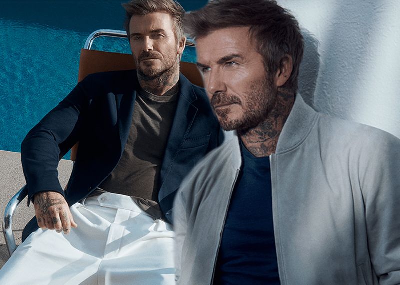 David Beckham kıyafet tasarladı