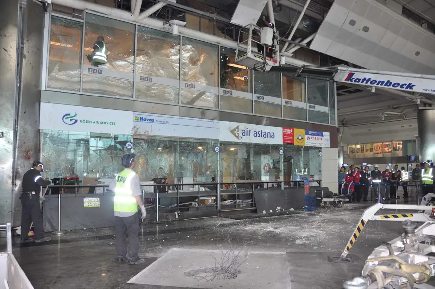 Saldırının ardından Atatürk Havalimanı 4