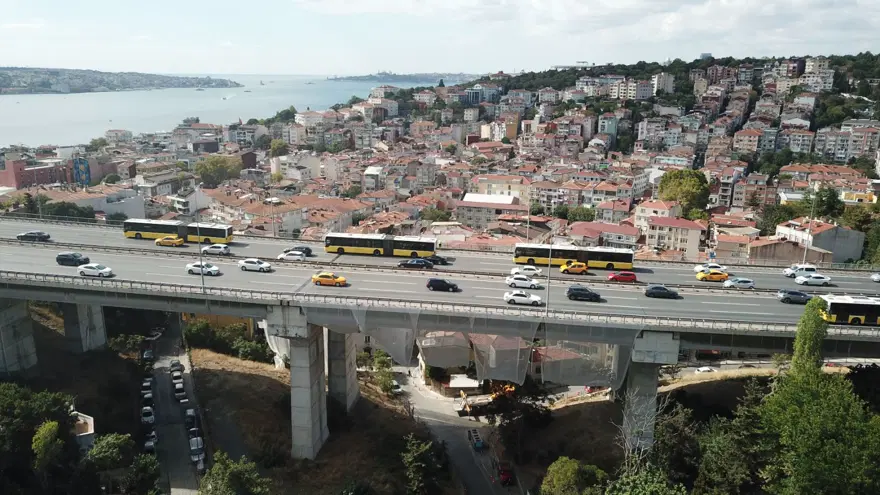 15 Temmuz Şehitler Köprüsü'nde çalışma 12