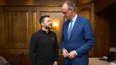 Merz'den Zelenski'ye: “Gençler ülkenizde kalmalı”